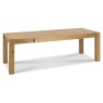 Turin Light Oak Large End Extension Table Turin Light Oak Large End Extension Table