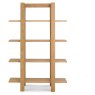 Turin Light Oak Open Shelf Unit Turin Light Oak Open Shelf Unit