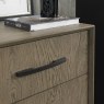 Vintage Weathered Oak & Peppercorn Narrow Sideboard Vintage Weathered Oak & Peppercorn Narrow Sideboard