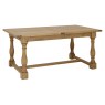 Westbury Rustic Oak 4-10 Extension Table