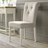 Ashley Antique White Uph Chair - Sand Fabric (Pair)