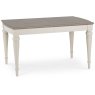 Ashley Grey Washed Oak & Soft Grey 4-6 Seater Table & 4 Upholstered Chairs in Pebble Grey Fabric