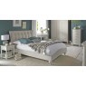 Ashley Soft Grey Uph Bedstead Vertical Stitch Pebble Grey Fabric Double 135cm Ashley Soft Grey Uph Bedstead Vertical Stitch Pebble Grey Fabric Double 135cm