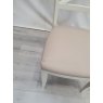 Ashley Soft Grey X Back Chair - Grey Bonded Leather (Single) - Grade A2 - Ref #0481 Ashley Soft Grey X Back Chair - Grey Bonded Leather (Single) - Grade A2 - Ref #0481