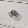 Bentley Designs Chantilly White Bedroom 2+4 Chest of Drawers- feature drawer handle