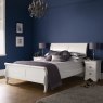 Charlotte White Panel Bedstead Double 135cm