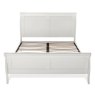 Bentley Designs Chantilly White Panel Bedstead- Double 135cm- front on