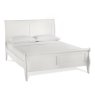 Bentley Designs Chantilly White Panel Bedstead- King 150cm- angle