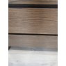 Faro Dark Oak Wide Sideboard - Grade A2 - Ref #0546 Faro Dark Oak Wide Sideboard - Grade A2 - Ref #0546