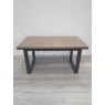 Faro Weathered Oak 4-6 Dining Table - Grade A3 - Ref #0466 Faro Weathered Oak 4-6 Dining Table - Grade A3 - Ref #0466