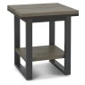 Faro Weathered Oak Lamp Table Faro Weathered Oak Lamp Table