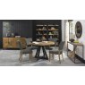 Harvey Rustic Oak Circular Dining Table Harvey Rustic Oak Circular Dining Table