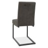 Harvey Uph Cantilever Chair - Dark Grey Fabric (Pair) Harvey Uph Cantilever Chair - Dark Grey Fabric (Pair)