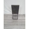 Harvey Uph Cantilever Chairs - Dark Grey Fabric (Single) - Grade A2 - Ref #0454 Harvey Uph Cantilever Chairs - Dark Grey Fabric (Single) - Grade A2 - Ref #0454