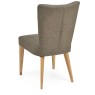 Houston Upholstered Chair - Black Gold Fabric (Pair) Houston Upholstered Chair - Black Gold Fabric (Pair)