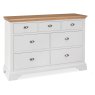 Montana Two Tone 3+4 Drawer Chest Montana Two Tone 3+4 Drawer Chest