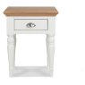 Montana Two Tone Lamp Table - Turned Leg Montana Two Tone Lamp Table - Turned Leg