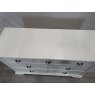 Montana White 3+4 Drawer Chest - Grade A2 - Ref #0532 Montana White 3+4 Drawer Chest - Grade A2 - Ref #0532