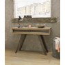 Nordic Aged Oak Console Table With Drawers