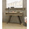 Nordic Aged Oak Console Table With Drawers - Grade A3 - Ref #0392 Nordic Aged Oak Console Table With Drawers - Grade A3 - Ref #0392