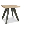 Nordic Aged Oak Lamp Table Nordic Aged Oak Lamp Table