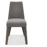 Nordic Aged Oak Upholstered Chair - Smoke Grey (Pair) Nordic Aged Oak Upholstered Chair - Smoke Grey (Pair)