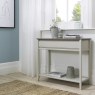 Palermo Grey Washed Oak & Soft Grey Console Table With Drawer