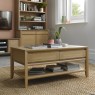 Palermo Oak Coffee Table With Drawer