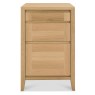 Bentley Designs Bergen Oak Filing Cabinet- front on