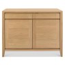 Bentley Designs Bergen Oak Narrow Sideboard- front on