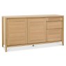 Bentley Designs Bergen Oak Wide Sideboard- front angle