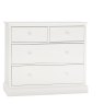 Rivendell White 2+2 Drawer Chest Rivendell White 2+2 Drawer Chest