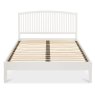 Rivendell White Slatted Bedstead King 150cm Rivendell White Slatted Bedstead King 150cm