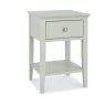 Rivendell Soft Grey 1 Drawer Nightstand Rivendell Soft Grey 1 Drawer Nightstand