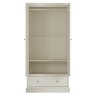 Rivendell Soft Grey Double Wardrobe Rivendell Soft Grey Double Wardrobe