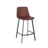 Vintage Cognac Pu Counter Stool Vintage Cognac Pu Counter Stool