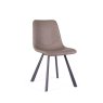 Vintage Beige Pu Chair with Metal Leg Vintage Beige Pu Chair with Metal Leg