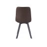 Vintage Taupe Pu Chair with Metal Leg Vintage Taupe Pu Chair with Metal Leg