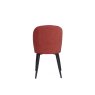 Clio Red Fabric Chair with Antracite Grey Metal Leg Clio Red Fabric Chair with Antracite Grey Metal Leg